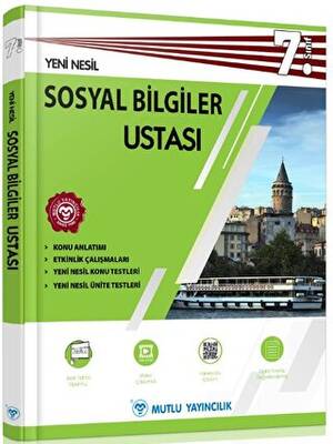 7 Sınıf Yeni Nesil Sosyal Bilgiler Ustası Mutlu Yayıncılık Mutlu