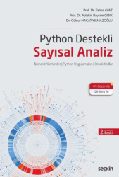 Python Destekli Sayısal Analiz - Seçkin Yayıncılık