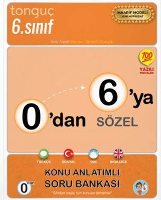 0`dan 6`ya Sözel Konu Anlatımlı Soru Bankası - 1
