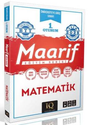 1. Oturum Maarif Matematik Eğitim Serisi - 1