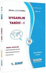 1. Sınıf 1. Yarıyıl Uygarlık Tarihi 1 Konu Anlatımlı Soru Bankası - Kod 170 - Egem Eğitim Yayınları