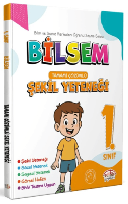 1. Sınıf Bilsem Hazırlık Şekil Yeteneği Tamamı Çözümlü - 1
