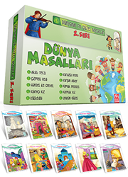 1. Sınıflar İçin Dünya Masalları Serisi 2 10 Kitap - Model Eğitim Yayıncılık