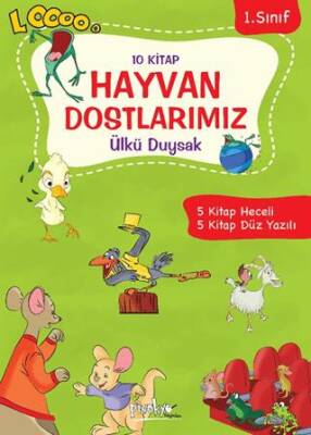 1. Sınıf Hayvan Dostlarımız Serisi 10 Kitap Takım - 1
