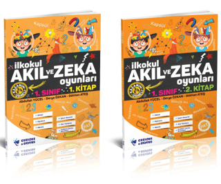 Curious & Genius 1. Sınıf İlkokul Akıl ve Zeka Oyunları Seti - 1