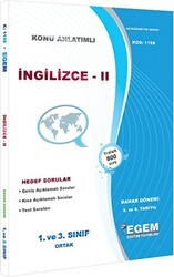 1. Sınıf İngilizce-II Bahar Dönemi Konu Anlatımlı Soru Bankası - Egem Eğitim Yayınları