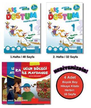 1. Sınıf Kış Dostum 4 Hikayeli Tatil Fasiküllerim - 1