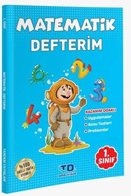 Tandem Yayınları 1. Sınıf Matematik Defterim - 1