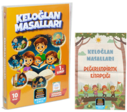 1. Sınıf Okuma Seti Keloğlan Masalları 10 Kitap + Değerlendirme Kitapçığı İlaveli - Mercan Okul Yayınları