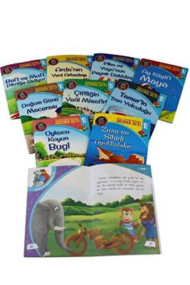 Çocuk Gezegeni 1. Sınıf Ölçme ve Değerlendirmeli Okuma Seti - 10 Kitap - 1