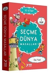 1. Sınıf Seçme Dünya Masalları Düz Yazılı - 10 Kitap - Yuva Yayınları