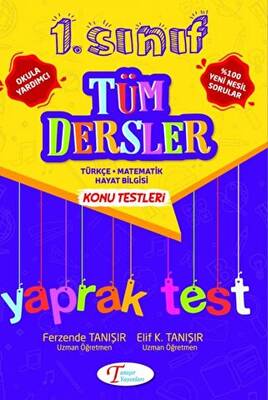 Tanışır Yayınları 1. Sınıf Tüm Dersler Konu Testleri Test - 1
