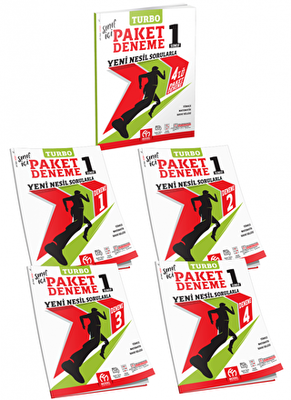 Model Eğitim Yayıncılık 1. Sınıf Turbo Sınıf İçi Paket Deneme - 4 Deneme - 1