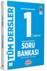 1. Sınıf Vip Tüm Dersler Tamamı Karekod Çözümlü Soru Bankası - Editör Yayınevi