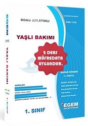 1. Sınıf Yaşlı Bakımı Konu Anlatımlı Soru Bankası - 2 Yarıyıl-Bahar Dönemi - Egem Eğitim Yayınları