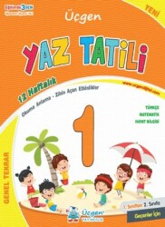1. Sınıf Yaz Tatili 12 Haftalık Tekrar - Üçgen Yayıncılık