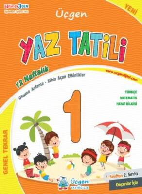 1. Sınıf Yaz Tatili 12 Haftalık Tekrar - 1