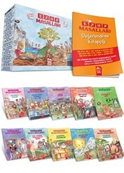 1. Sınıflar İçin Ezop Masalları Hikaye Serisi 10 Kitap - Model Eğitim Yayıncılık