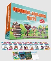 Arı Yayıncılık 1. Sınıflar İçin Kuruyemiş Kardeşler ile Okuma Anlama Seti - 1