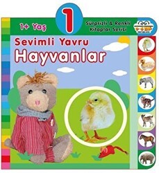 1+ Yaş Sevimli Yavru Hayvanlar - 0-6 Yaş Yayınları