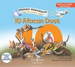 10 Afacan Dost - Saymayı Öğrenelim Den A Kadar Sayılar - İş Bankası Kültür Yayınları