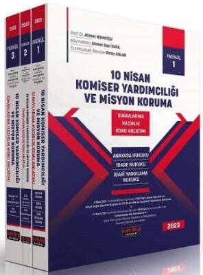 10 Nisan Komiser Yardımcılığı ve Misyon Koruma Konu Anlatımı Modüler Set - 1