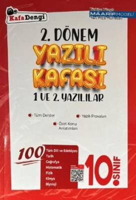 10. Sınıf 2. Dönem Yazılı Kafası - 1