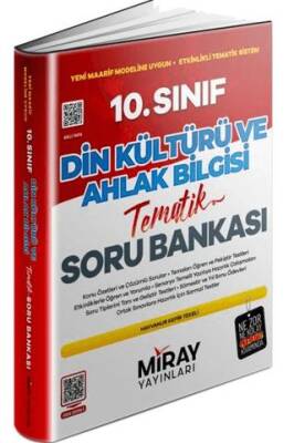 10. Sınıf Din Kültürü ve Ahlak Bilgisi Tematik Soru Bankası - 1