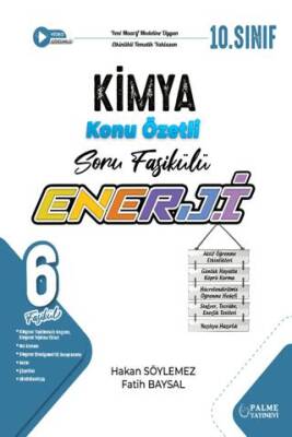 10. Sınıf Enerji Kimya Konu Özetli Soru Fasikülleri 6 Fasikül - 1