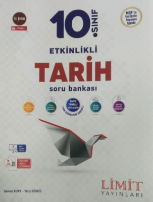 10. Sınıf Etkinlikli Tarih Soru Bankası - 1