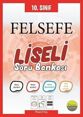Pano Yayınevi 10. Sınıf Felsefe Liseli Soru Bankası - 1
