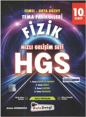 10. Sınıf Fizik HGS Tema Fasikülleri - 1