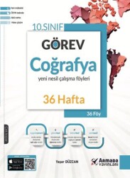 10. Sınıf Görev Coğrafya Çalışma Föyleri 36 Hafta - Armada Yayınları