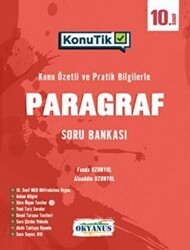 Okyanus Yayınları 10. Sınıf KonuTik Paragraf Soru Bankası - Okyanus Yayınları