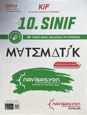 10. Sınıf Matematik KİF Seti - 1