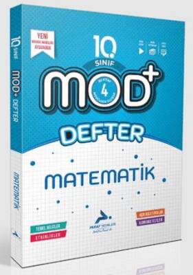 10. Sınıf Matematik MOD konu Anlatım Defteri - 1