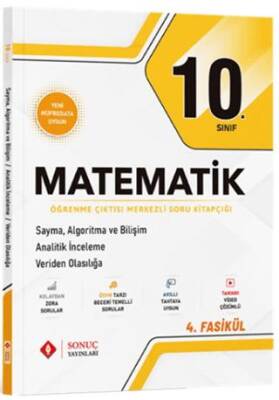 10. Sınıf Matematik Sayma Algoritma ve Bilişim Analitik İnceleme Veriden Olasılığa - 1