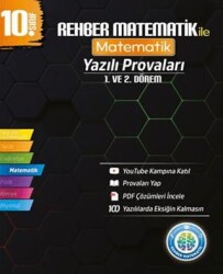 10. Sınıf Matematik Yazılı Provaları - Rehber Matematik