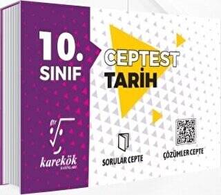 Karekök Yayıncılık 10. Sınıf Tarih Cep Test - 1