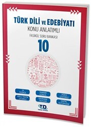 Tandem Yayınları 10. Sınıf Türk Dili ve Edebiyatı Konu Anlatımlı Fasikül Soru Bankası - Tandem Yayınları