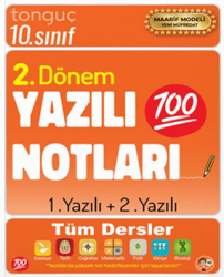 10. Sınıf Yazılı Notları 2. Dönem 1 ve 2. Yazılı - Tonguç Akademi