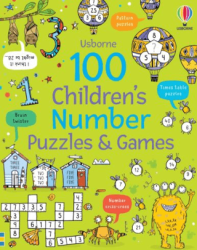 100 Children`s Number Puzzles and Games - Usborne