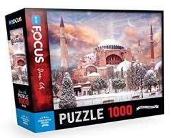 1000 Parça - Hagia Sophia Mosque Ayasofya Camii - Blue Focus Yayınları