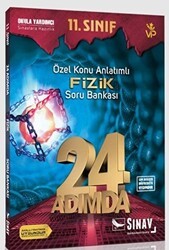11. Sınıf 24 Adımda Özel Konu Anlatımlı Fizik Soru Bankası - Sınav Yayınları