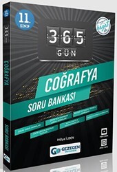 11. Sınıf 365 Gün Coğrafya Soru Bankası - Gezegen Yayıncılık