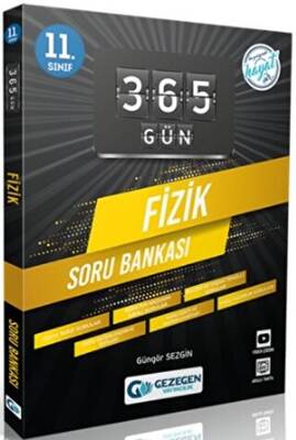 Gezegen Yayıncılık 11. Sınıf 365 Gün Fizik Soru Bankası
