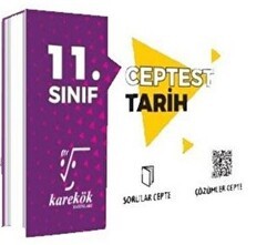Karekök Yayıncılık 11. Sınıf Cep Test Tarih - Karekök Yayıncılık