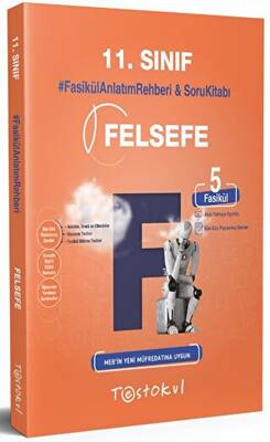 Test Okul Yayınları 11. Sınıf Fasikül Anlatım Rehberi ve Soru Kitabı 5 Fasikül Felsefe - 1