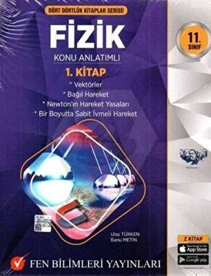 Fen Bilimleri Yayınları 11. Sınıf Fizik Konu Anlatımlı Soru Bankası - 4 Kitap Takım - 1