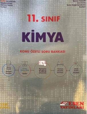 Esen Yayınları 11. Sınıf Kimya Konu Özetli Soru Bankası - 1